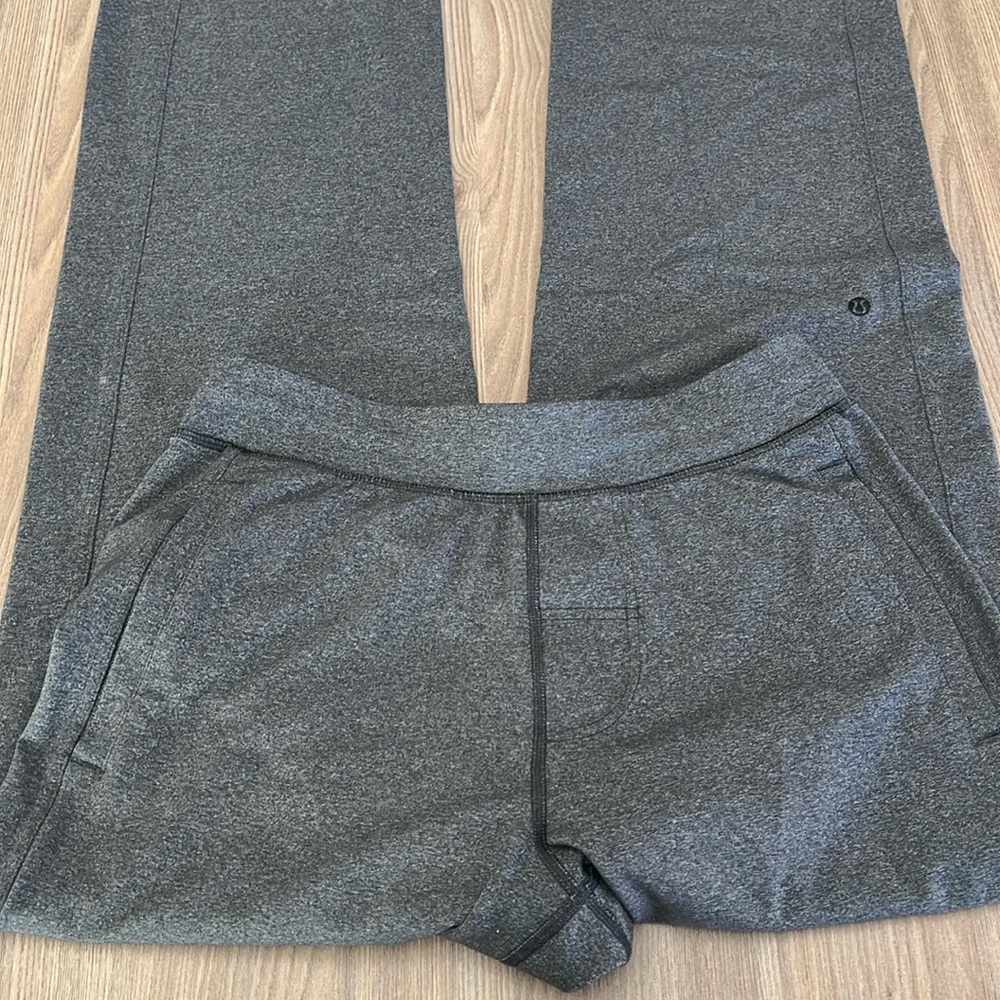 Lululemon Kung Fu Pant in Heathered Soot